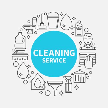 Temizlik hizmeti şablonu