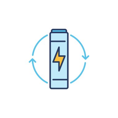 AAA Birleştirici vektör konsepti renkli simge veya imza