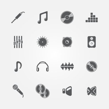 ses ve müzik simgeler kümesi