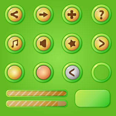 oyun tasarımı arayüz yeşil ayarla