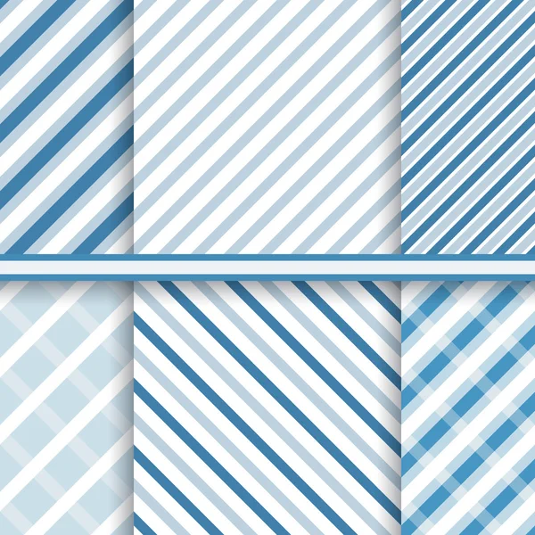 Listras diagonais elegantes azuis brilhantes —  Vetores de Stock