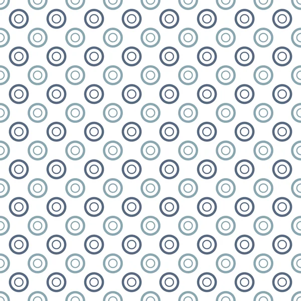 优雅的波尔卡圆点矢量无缝模式 — 图库矢量图片
