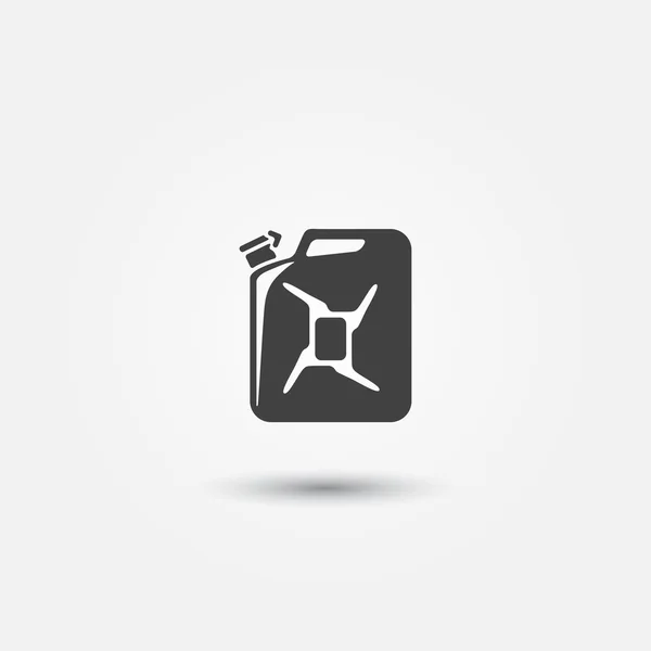 Auto gasoline tank vector icon — Stockový vektor