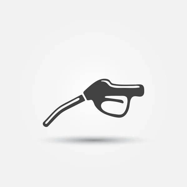 Pistolet à carburant (pompe) icône vectorielle — Image vectorielle