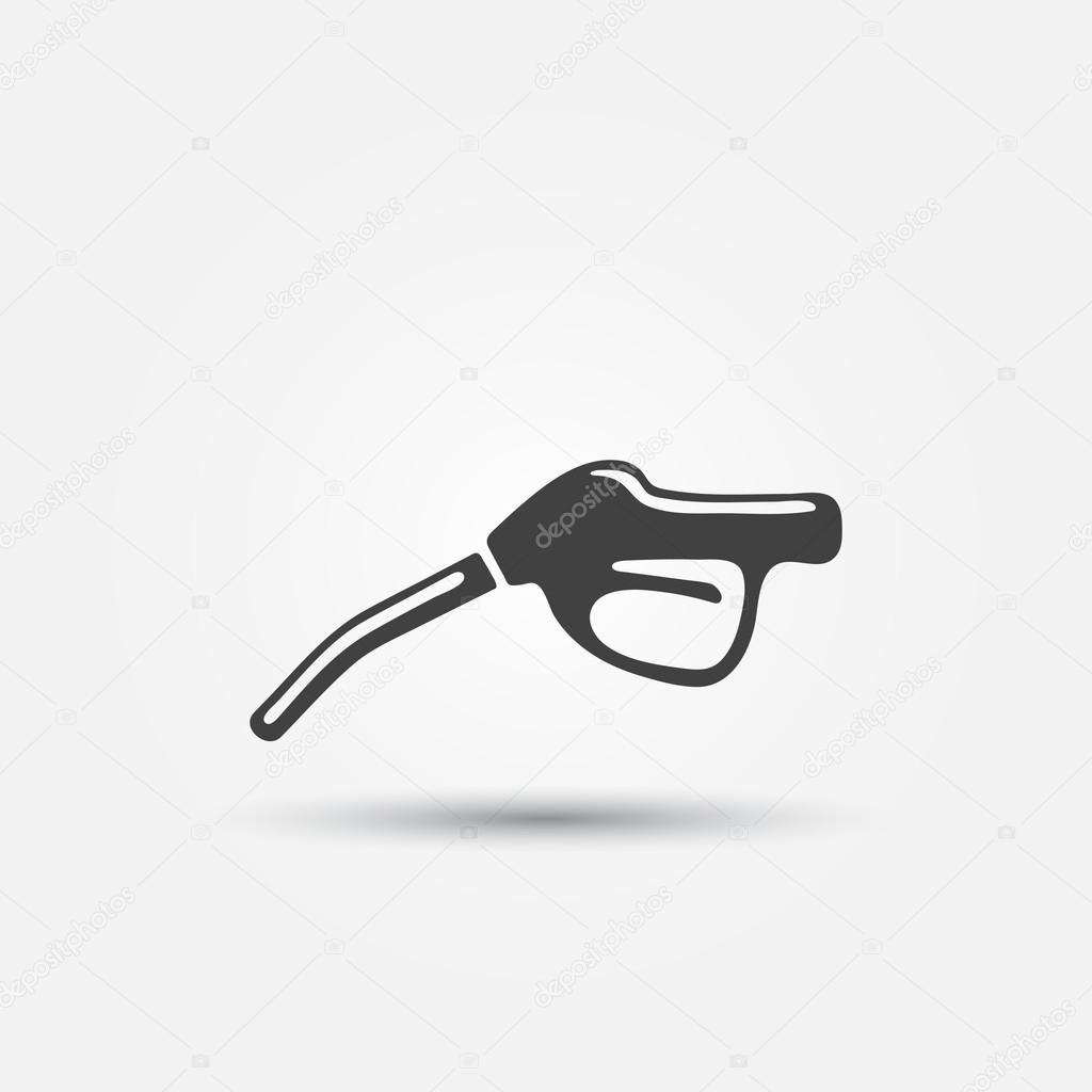 Fuel gun (pump) vector icon