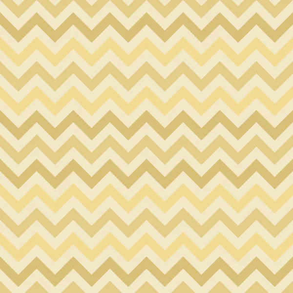 Retro guld vektor sicksack chevron mönster — Stock vektor