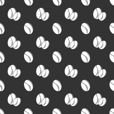 Kahve tohum seamless modeli