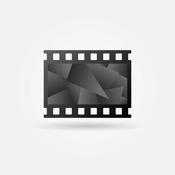 Logo pellicola cinema scuro — Vettoriale Stock