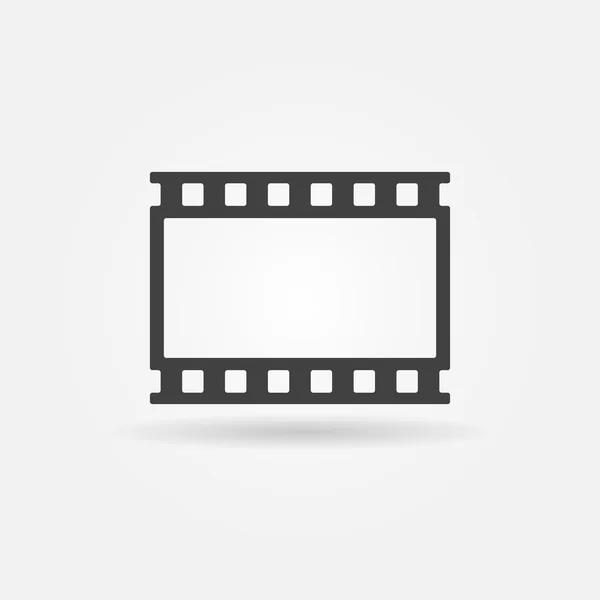 Vektor film szalag logóval — Stock Vector