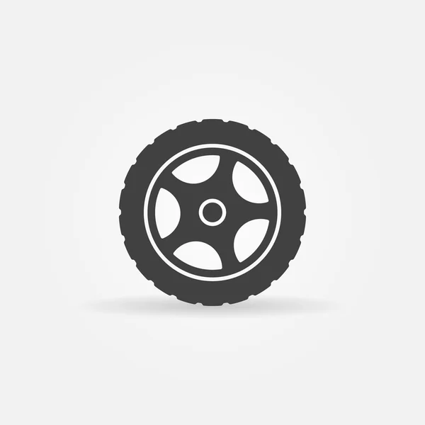Lastik vektör simge veya logosu