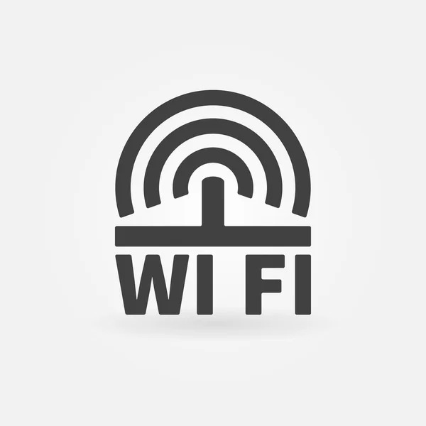 Значок вектора Wi-Fi — стоковый вектор