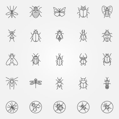 böcek Icons set