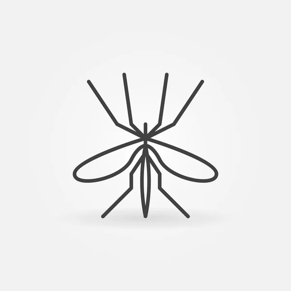 Ikona komara lub logo — Wektor stockowy
