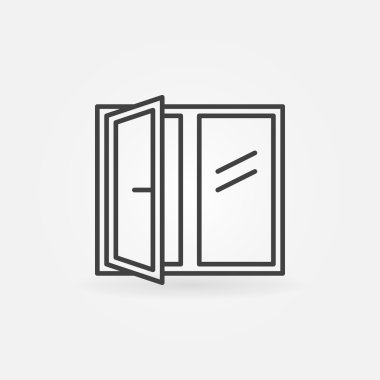 Pencere doğrusal simgesi