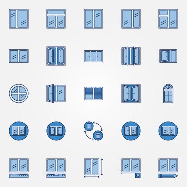 Windows mavi simgeler kümesi