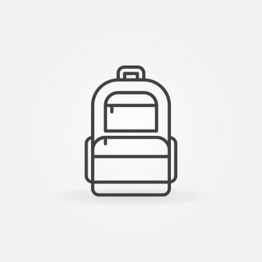 Backpack logo clipart
