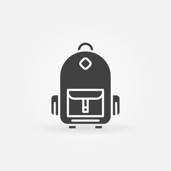 Rucksack-Symbol oder Logo — Stockvektor