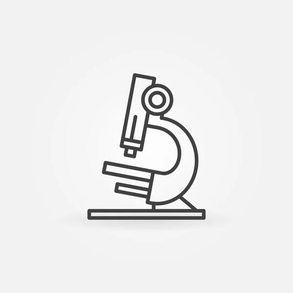 Піктограма мікроскопа або логотип — стоковий вектор