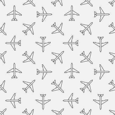 Uçak seamless modeli