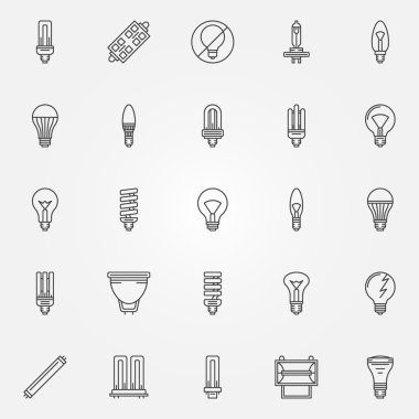 ampulleri Icons set