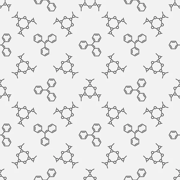 Chemistry seamless pattern — Stock Vector