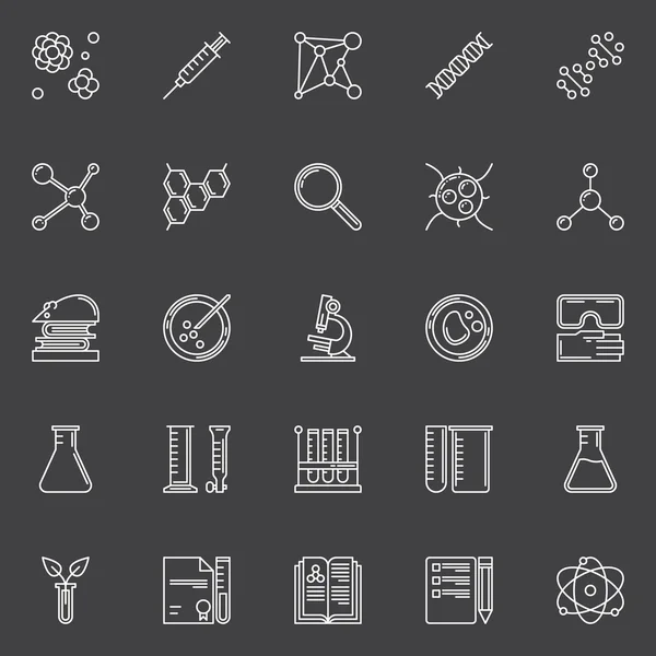 Illustrazione lineare matematica — Vettoriale Stock