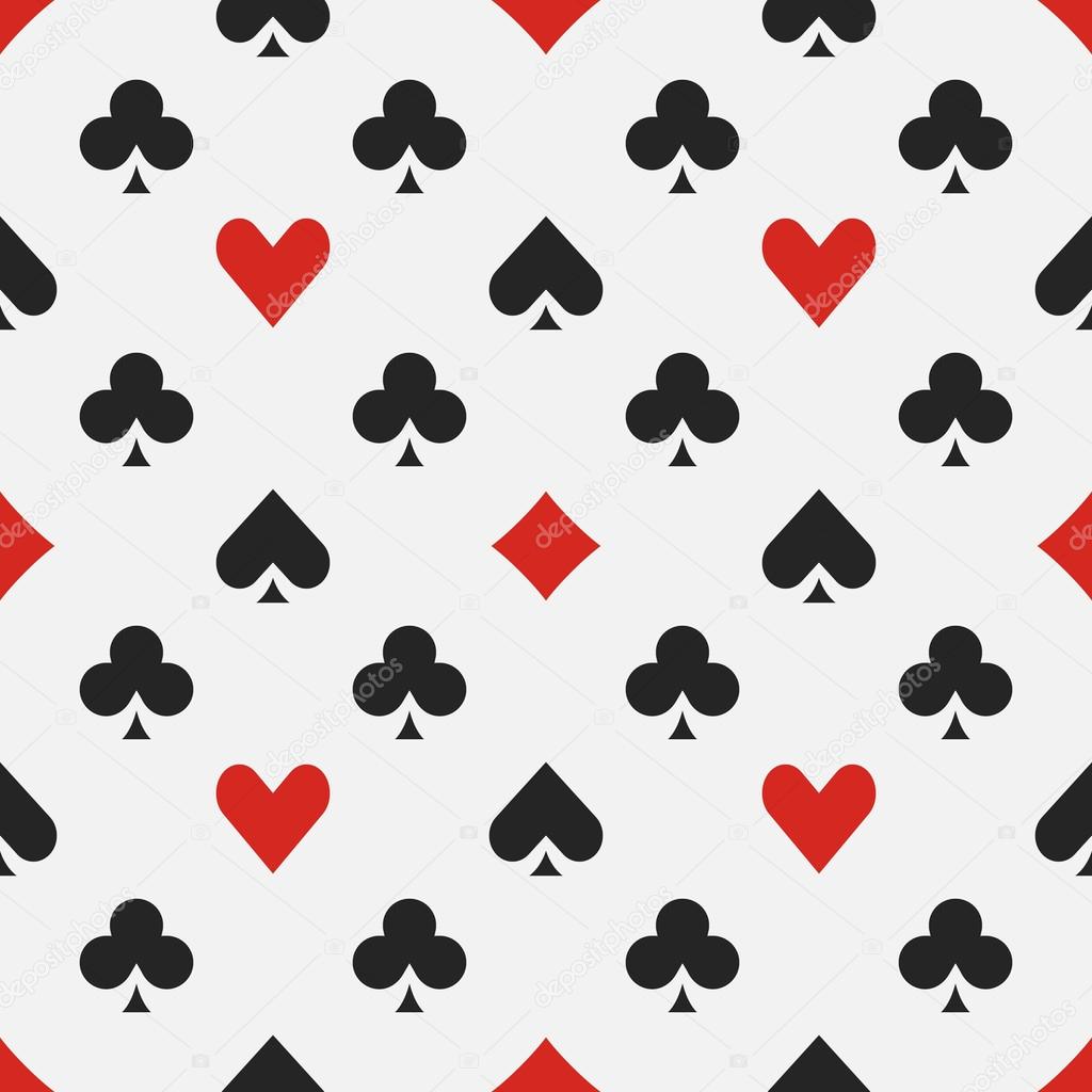 Elegant poker pattern