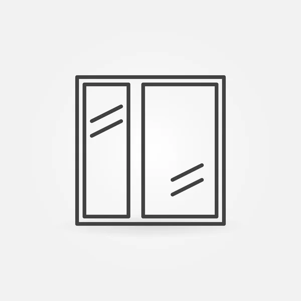KunststofffensterIkone lizenzfreie