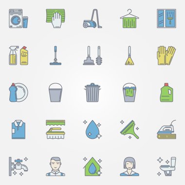 Renkli simgeler Temizleme