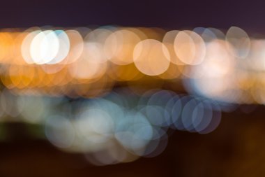 Arka plan ile çok renkli bulanık bokeh