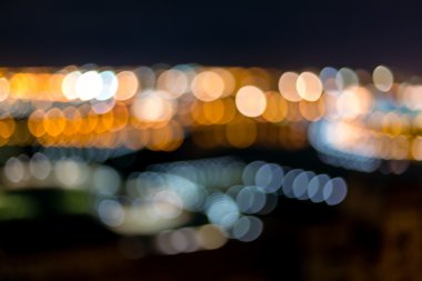 Arka plan ile çok renkli bulanık bokeh