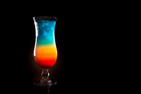 Rainbow cocktail — Stock Photo, Image