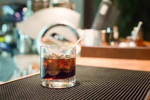 Black russian cocktail — Stock Photo, Image