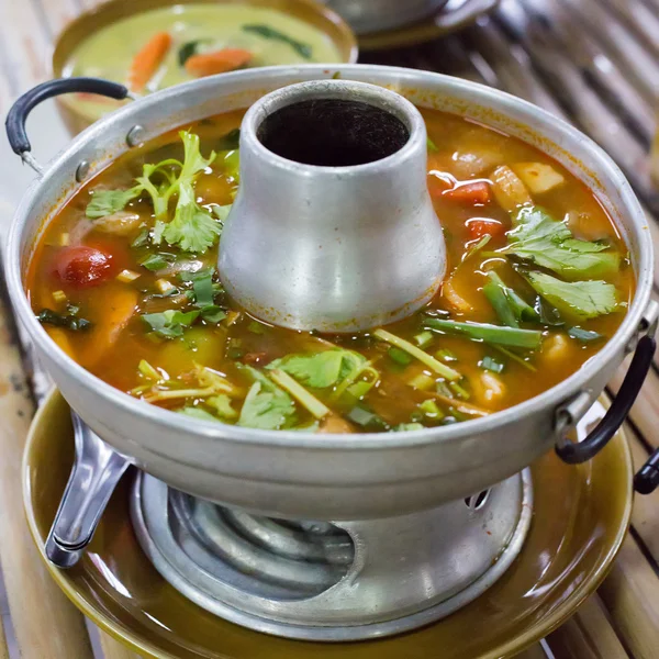 Zuppa Tom Yum — Foto Stock