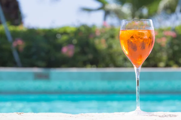 Vidro de aperol spritz — Fotografia de Stock