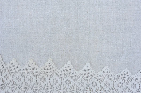 Tekstura lniane haftowane ręczniki, ramki — Zdjęcie stockowe