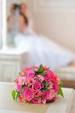 Gelinin düğün buketi