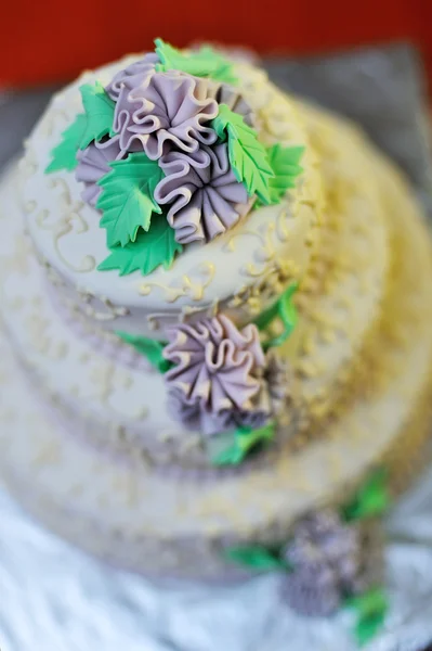 Bolo de casamento — Fotografia de Stock