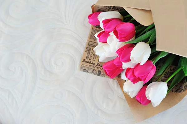 Bouquet of tulips — Stock Photo, Image