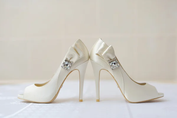 Scarpe da sposa — Foto Stock