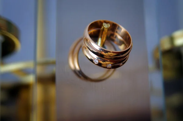 Wedding rings — Stock Photo, Image