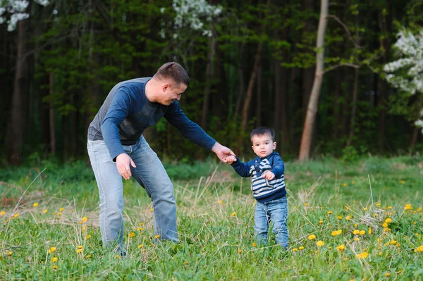 Padre e figlio — Foto Stock