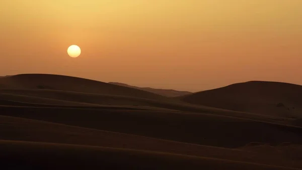 Beautiful Sunset Desert — Stock Photo, Image