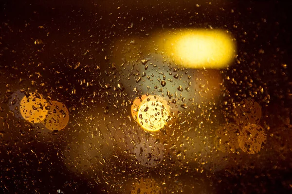 Fundo Abstrato Com Luzes Bokeh — Fotografia de Stock