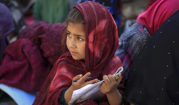 Ranchi Jharkhand India June 2021 Portrait Cute Indian Little Girl — Zdjęcie stockowe