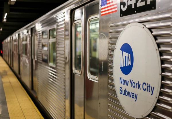 New York City U-Bahn — Stockfoto