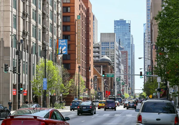 Chicago paisaje urbano — Foto de Stock