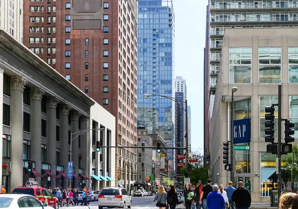 Ocupado Chicago — Foto de Stock