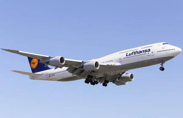 747-8 Lufthansa — Foto Stock