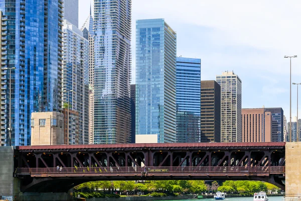 Vista da ponte — Fotografia de Stock